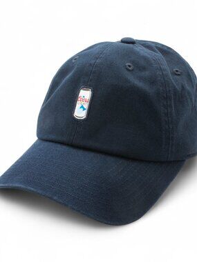 Coors Light, Embroidered Small Can, Dad Hat, Adjustable Buckle Strap, Navy